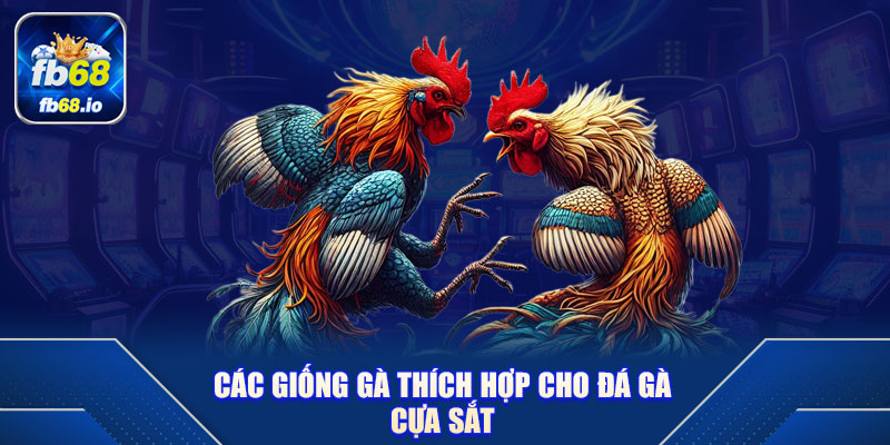 Các Giống Gà Thích Hợp Cho Đá Gà Cựa Sắt