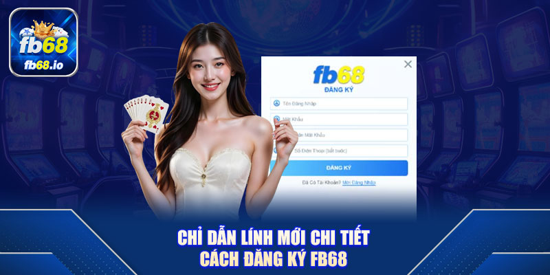 Chỉ dẫn lính mới chi tiết cách đăng ký FB68